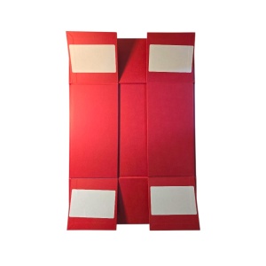 Cutie Cadou Pliabilă 33 x 25 x 13 cm, Premium, Roșie Karmiseé KRM5260 - Img 5