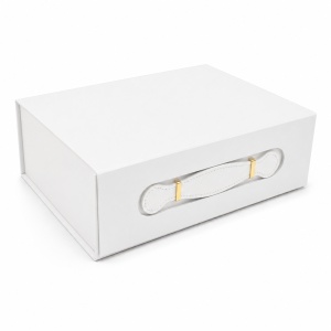 Cutie Cadou Premium 20 x 18 x 8 cm Magnetică cu Mâner și Accesorii Aurii – KRM5199 - Img 3