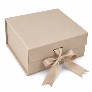 Cutie Cadou Premium 20x18x8 cm Carton Rigid cu Fundă Satinată, Culori Diverse KRM5188 - Img 3