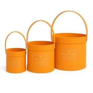 Cutii Aranjamente Florale 3în1 Piele Ecologică KRM5730 - Img 2
