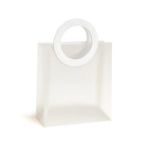 Pungi Transparente Cu Maner Colorat M KRM4605A - Img 3