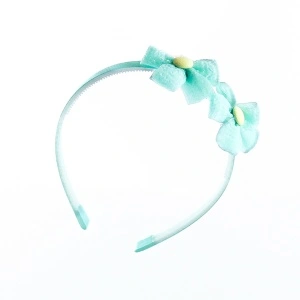 Cordeluțe Subțiri Cu Floricele Organza KRM4202 - Img 3