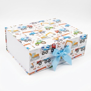 Cutie Pliabilă Design Utilaje 33x25x12cm KRM5222.UTILAJE