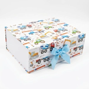 Cutie Pliabilă Design Utilaje 33x25x12cm KRM5222.UTILAJE