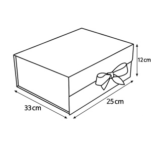 Cutie Cadou 33x25x12cm Pliabilă Magnetică, Calitate Premium, Diverse Culori KRM5190 - Img 5