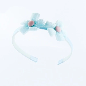 Cordeluțe Subțiri Cu Floricele Organza KRM4202 - Img 5