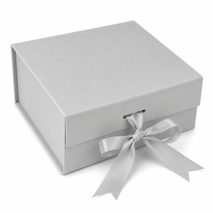 Cutie Cadou Premium 20x18x8 cm Carton Rigid cu Fundă Satinată, Culori Diverse KRM5188 - Img 4