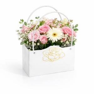 Pungă Aranjamente Florale 10buc/Set 22x14 x11cm KRM5481 - Img 3