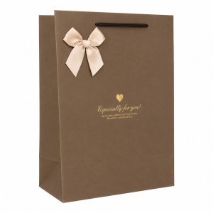 Pungă Cadou 26x12x32 cm din Carton Premium cu Fundă și Șnur Textil, Set 12 Bucăți, Pungi Cadou Elegante Angro – Cod Produs: KRM3529 - Img 3
