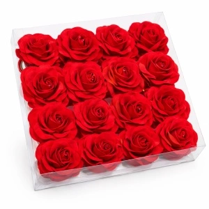 Accesoriu Păr Floare cu Elastic, Ac si Clamă 12buc KRM5618 - Img 3