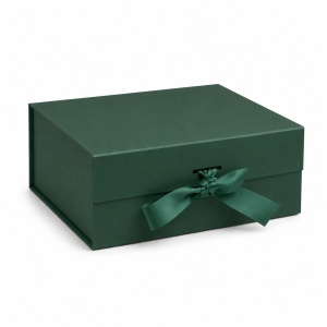 Cutie Cadou 20x18x8 cm Pliabilă Premium Magnetică – Carton Rigid cu Fundă Satinată KRM5215 - Img 8