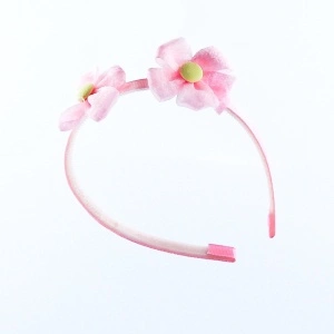 Cordeluțe Subțiri Cu Floricele Organza KRM4202 - Img 7
