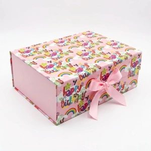 Cutie Pliabilă Happy Birthday 33x25x12cm KRM5222.HAPPY