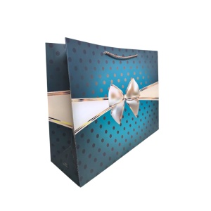 Pungi Cadou Premium, 47x36x15 cm, 12/set, Model cu Buline Karmiseé KRM3529A - Img 3