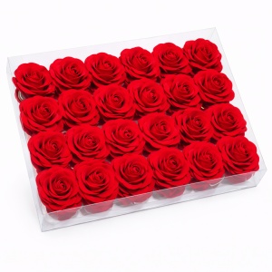 Accesoriu Păr Floare cu Elastic, Ac si Clamă 24buc KRM5617 - Img 3