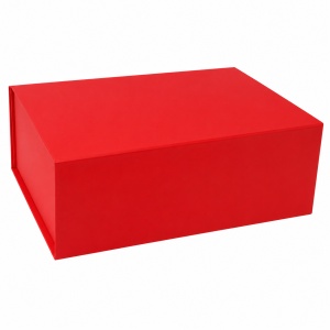 Cutie Cadou 28x20x9 cm, cu Închidere Magnetică, Cutie Premium pentru Cadouri, Roșu, KRM113-55