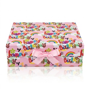 Cutie Pliabilă Happy Birthday 28x20x9cm KRM5223.HAPPY - Img 2
