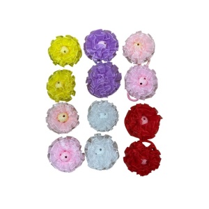 Elastice Pompon Colorate KRM3763.1 - Img 1