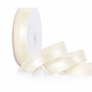 Panglică Satin+Organza 2.5cmX45m KRM5640 - Img 6