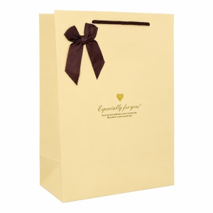 Pungă Cadou 26x12x32 cm din Carton Premium cu Fundă și Șnur Textil, Set 12 Bucăți, Pungi Cadou Elegante Angro – Cod Produs: KRM3529 - Img 4