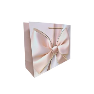 Pungi Cadou 32x26x11 cm, Calitate Premium, 12/set, Culori Mixte, Karmiseé KRMP010 - Img 2