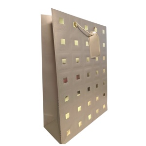Pungi Cadou Premium 42x30x12 cm, 12/set, culori mixte, Karmiseé KRMP056