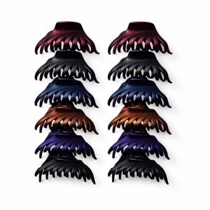 Clești Prins Păr 12/set Color KRM5596 - Img 3