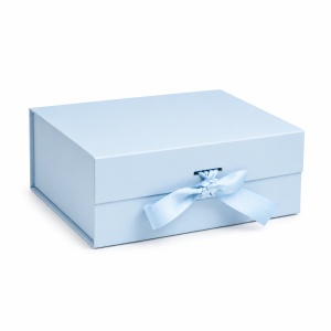 Cutie Cadou 20x18x8 cm Pliabilă Premium Magnetică – Carton Rigid cu Fundă Satinată KRM5215 - Img 9