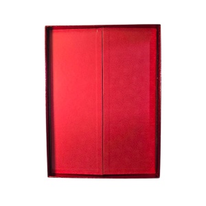 Cutie Cadou Pliabilă 33 x 25 x 13 cm, Premium, Roșie Karmiseé KRM5260 - Img 2