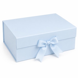 Cutie Cadou Pliabilă 33X25X12 cm, Calitate Premium, Carton Tare cu Fundă de Satin - KRM5213 - Img 5