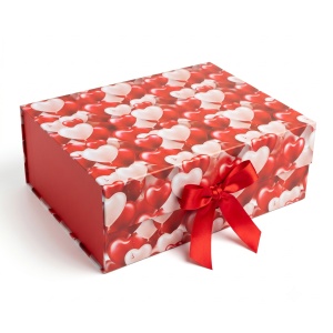 Cutie Pliabilă Design Inimi 33x25x12cm KRM5222.INIMI