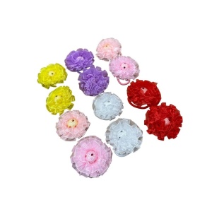 Elastice Pompon Colorate KRM3763.1 - Img 2