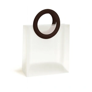 Pungi Transparente Cu Maner Colorat M KRM4605A - Img 2