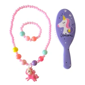 Set Fetițe cu Perie Karmiseé KRM5309 - Img 2
