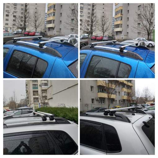 Bare de portbagaj 130cm lungime suv break jeep aluminiu cu antifurt