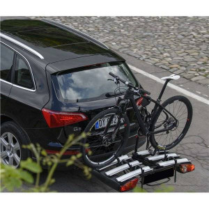 Suport biciclete Menabo Antares Plus pentru 3 biciclete cu prindere pe carligul de remorcare, pliabil - Img 3