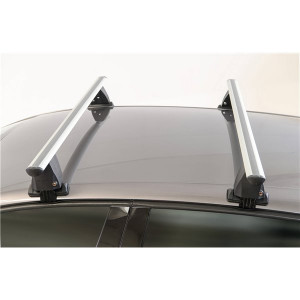 Bare transversale Menabo Delta Silver pentru Mitsubishi Spacestar, 5 usi, model 2012-2016 - Img 2