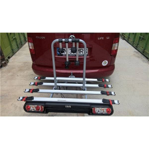 Suport biciclete M-Way Foxhound 4 pentru 4 biciclete cu prindere pe carligul de remorcare - Img 3