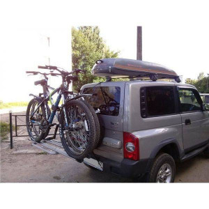 Suport biciclete Menabo Boa 3 pentru 3 biciclete cu prindere pe roata de rezerva - Img 5