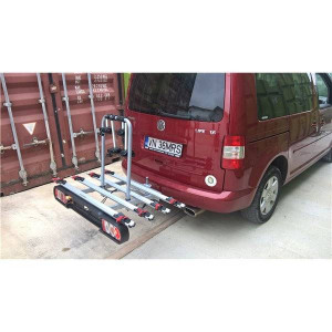 Suport biciclete M-Way Foxhound 4 pentru 4 biciclete cu prindere pe carligul de remorcare - Img 5