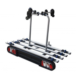 Suport biciclete M-Way Foxhound 4 pentru 4 biciclete cu prindere pe carligul de remorcare - Img 1