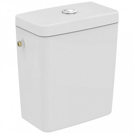 Rezervor wc Ideal Standard Connect Cube pentru combinat, alimentare laterala