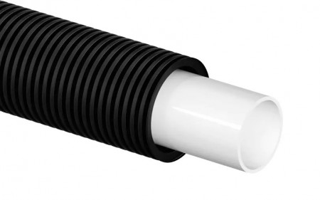 Teava Uponor Aqua Pipe PE-Xa 20x2.8 PN10 in copex negru colac 50m