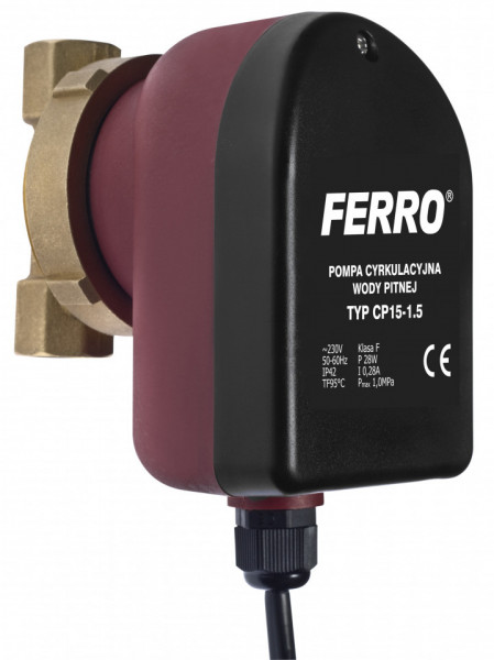 Pompa circulatie pentru apa potabila CP 15-1.5 Ferro, 0101W