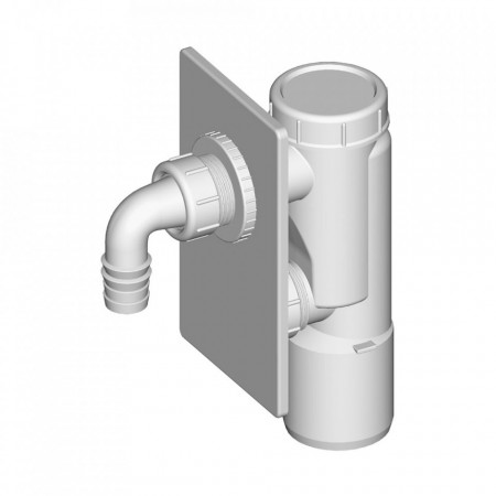 Sifon ingropat pentru masina spalat Fluidmaster Liv