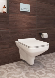 K701-102 vas wc suspendat cu capac soft close como cleaon cersanit 