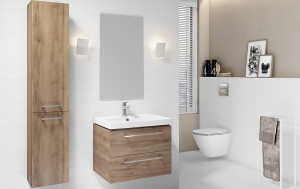 cersanit lara nuc ambient dulap lavoar coloana 