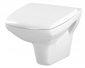 K701-033 vas wc suspendat carina cleanon cersanit cu capac soft close si demontare rapida 