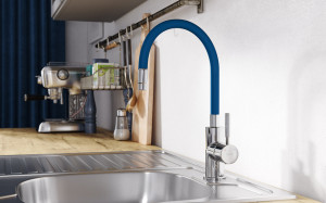 bza4l  zumba ferro albastra chiuveta din inox 