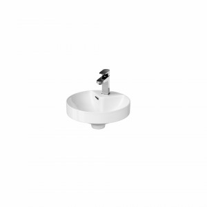 Lavoar pe blat Crea Cersanit 38 cm rotund - Img 1